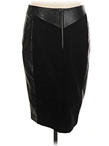 Reiss Faux Leather Skirt (view 2)