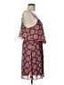 Xhilaration 100% Polyester Print Red Casual Dress Size L - photo 4