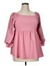 Entro 100% Polyester Pink Casual Dress Size 1X - photo 1