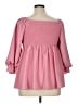 Entro 100% Polyester Pink Casual Dress Size 1X - photo 2