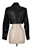 Michael Costello X Revolve Metallic Black Blazer Size M - photo 2