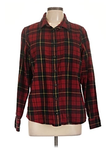 L.L.Bean Long Sleeve Button-Down Shirt (view 1)