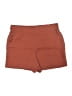 Nine West 100% Polyester Solid Brown Shorts Size L - photo 1