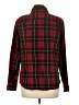 L.L.Bean 100% Cotton Plaid Burgundy Long Sleeve Button-Down Shirt Size L - photo 2