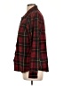 L.L.Bean 100% Cotton Plaid Burgundy Long Sleeve Button-Down Shirt Size L - photo 5