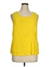 Universal Standard Yellow Sleeveless Blouse Size 16 (S) - photo 1
