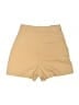 Zara Solid Tan Khaki Shorts Size XS - photo 2