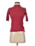 t.la Burgundy Short Sleeve Turtleneck Size S - photo 1