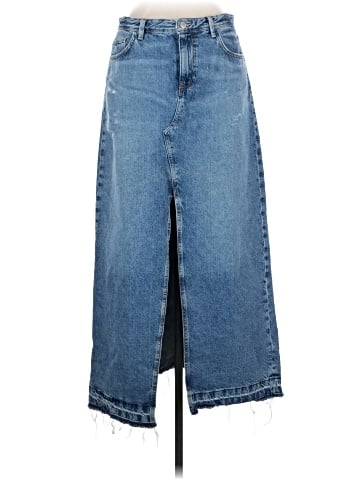Zara Denim Skirt (view 1)