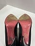 Prada 100% Satin Color Block Black Heels Size EU 39 1/2 - photo 6
