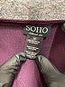 SOHO Apparel Ltd Purple Coat Size M - photo 6