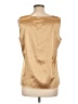 Chico's Gold Sleeveless Blouse Size Lg (2) - photo 2