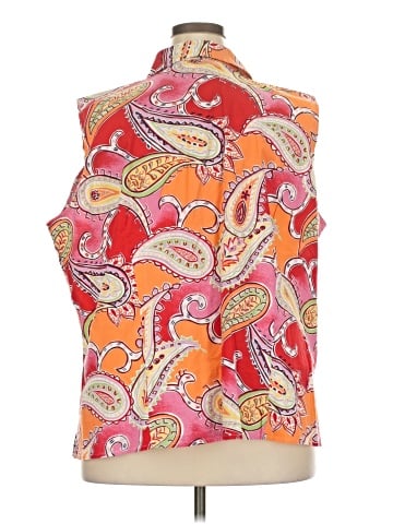 Talbots Sleeveless Button-Down Shirt (view 2)