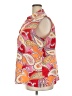 Talbots Paisley Orange Sleeveless Button-Down Shirt Size 3X - photo 5