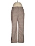Trina Turk Houndstooth Brown Casual Pants Size 8 - photo 1