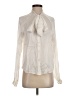 7 For All Mankind Ivory Long Sleeve Blouse Size XS - photo 1