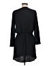Topshop 100% Polyester Solid Black Casual Dress Size 6 - photo 2