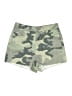 Topshop Camo Green Shorts Size 10 - photo 1