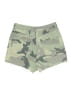 Topshop Camo Green Shorts Size 10 - photo 2
