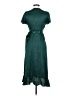Francesca's 100% Polyester Green Cocktail Dress Size S - photo 2