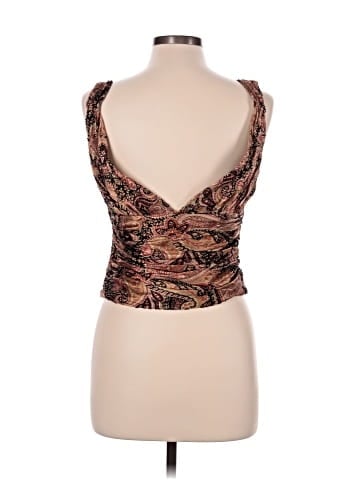 Carmen Marc Valvo Sleeveless Top (view 2)