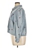 Kensie Hearts Blue Denim Jacket Size XL - photo 5