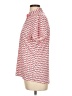 Tail Print Red Short Sleeve Blouse Size L - photo 5