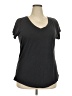 Xersion 100% Polyester Black Short Sleeve T-Shirt Size XXL - photo 1