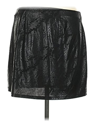 Express Faux Leather Skirt (view 2)