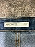 Nine West Solid Blue Jeans Size 8 - photo 7