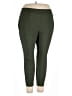 Lane Bryant Solid Green Active Pants Size 20 - photo 1
