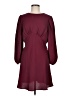 Express 100% Polyester Solid Burgundy Cocktail Dress Size M - photo 1