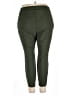 Lane Bryant Solid Green Active Pants Size 20 - photo 2