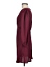 Express 100% Polyester Solid Burgundy Cocktail Dress Size M - photo 5