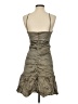 BCBGMAXAZRIA Metallic Gray Cocktail Dress Size S - photo 2