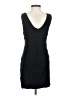Teeze Me Solid Black Cocktail Dress Size 1 - 2 - photo 2