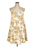 Roxy 100% Viscose Tropical Yellow Casual Dress Size XL - photo 1