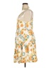 Roxy 100% Viscose Tropical Yellow Casual Dress Size XL - photo 5