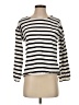 J.Crew 100% Cotton Stripes Ivory Long Sleeve Top Size XS - photo 1