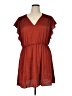 Express Burgundy Casual Dress Size XL - photo 1