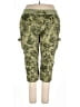 Woman Within 100% Cotton Green Cargo Pants Size 18W - photo 1