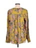 Tolani 100% Modal Yellow Long Sleeve Blouse Size M - photo 2