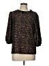 Mittoshop Animal Print Black Pullover Sweater Size L - photo 1