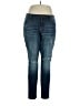 Vigoss Solid Blue Jeans Size 14 - photo 1