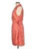 CeCe Print Orange Casual Dress Size L - photo 5