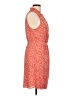 CeCe Print Orange Casual Dress Size L - photo 4