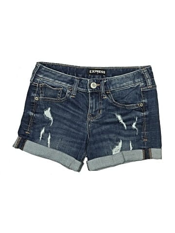 Express Denim Shorts (view 1)
