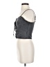 Romwe Gray Sleeveless Top Size S - photo 5