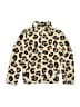 The Children's Place 100% Polyester Animal Print Ivory Jacket Size 10 - photo 1