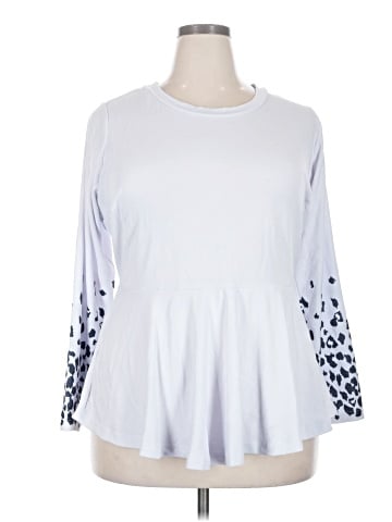 Ashley Stewart 3/4 Sleeve Top (view 1)